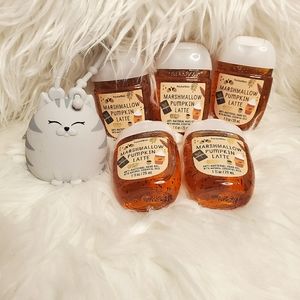 Striped Cat Pocketbac Holder Set